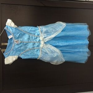 Disney Princess Cinderella Blue Dress - Size M. 8-10 NWT